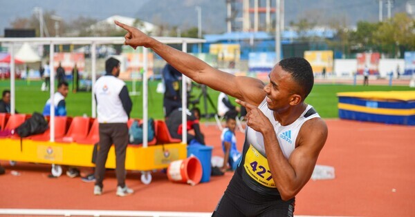 India and South Korea Sprinters Advance to Men 100m Semifinals