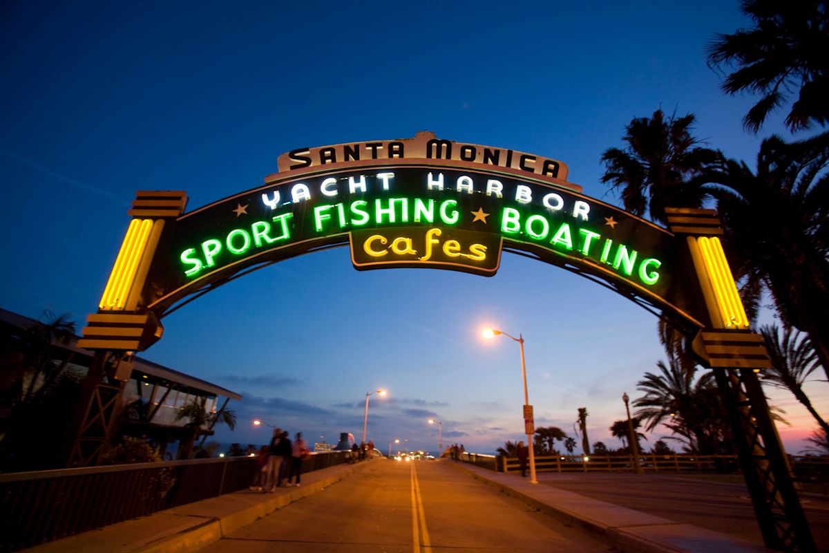 Historic Santa Monica Pier Sign Heads to Las Vegas for Major Restoration