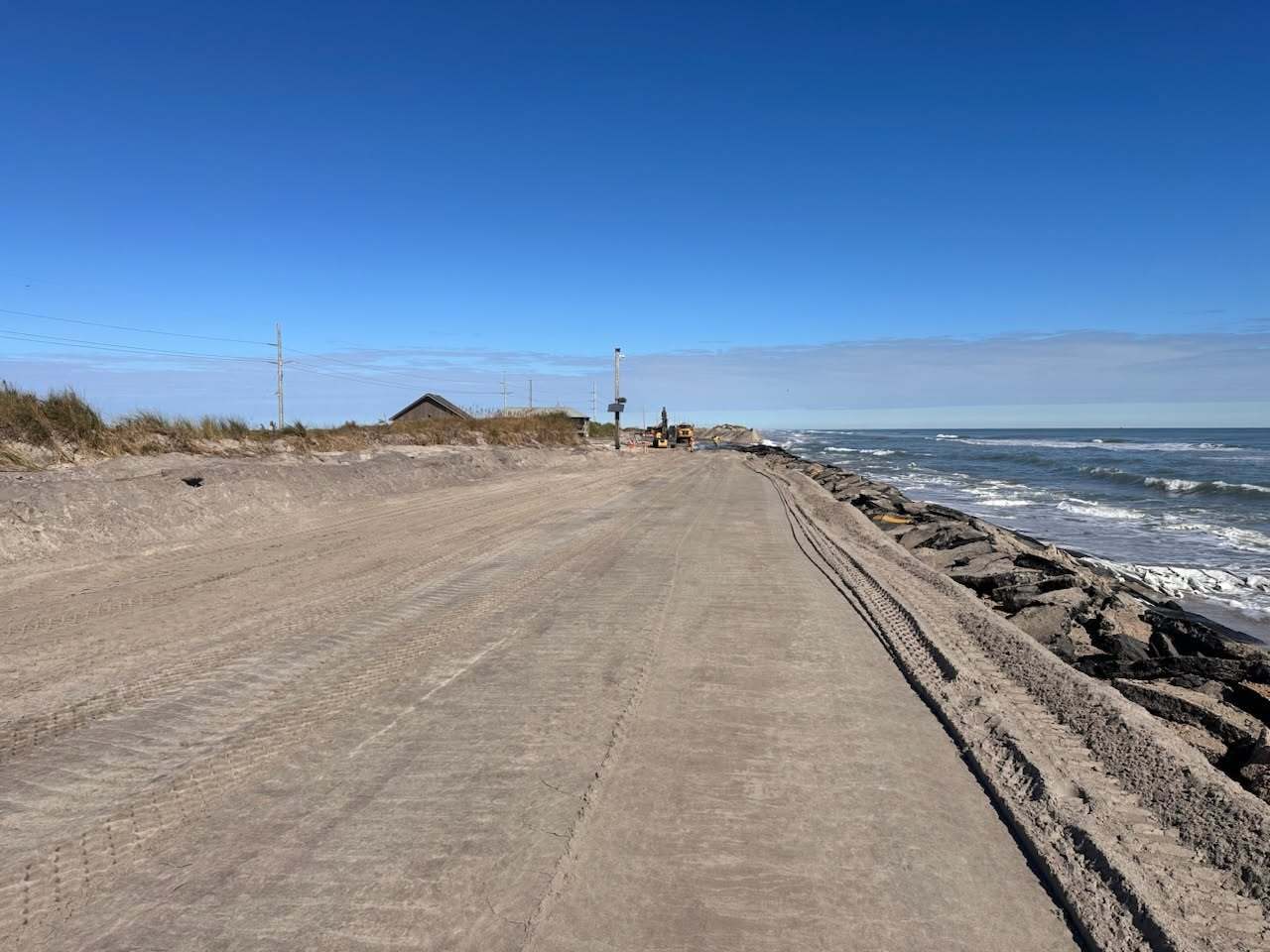 Nor'easter Severely Damages NC 12 Highway and Cuts Off Hatteras Island Road Access
