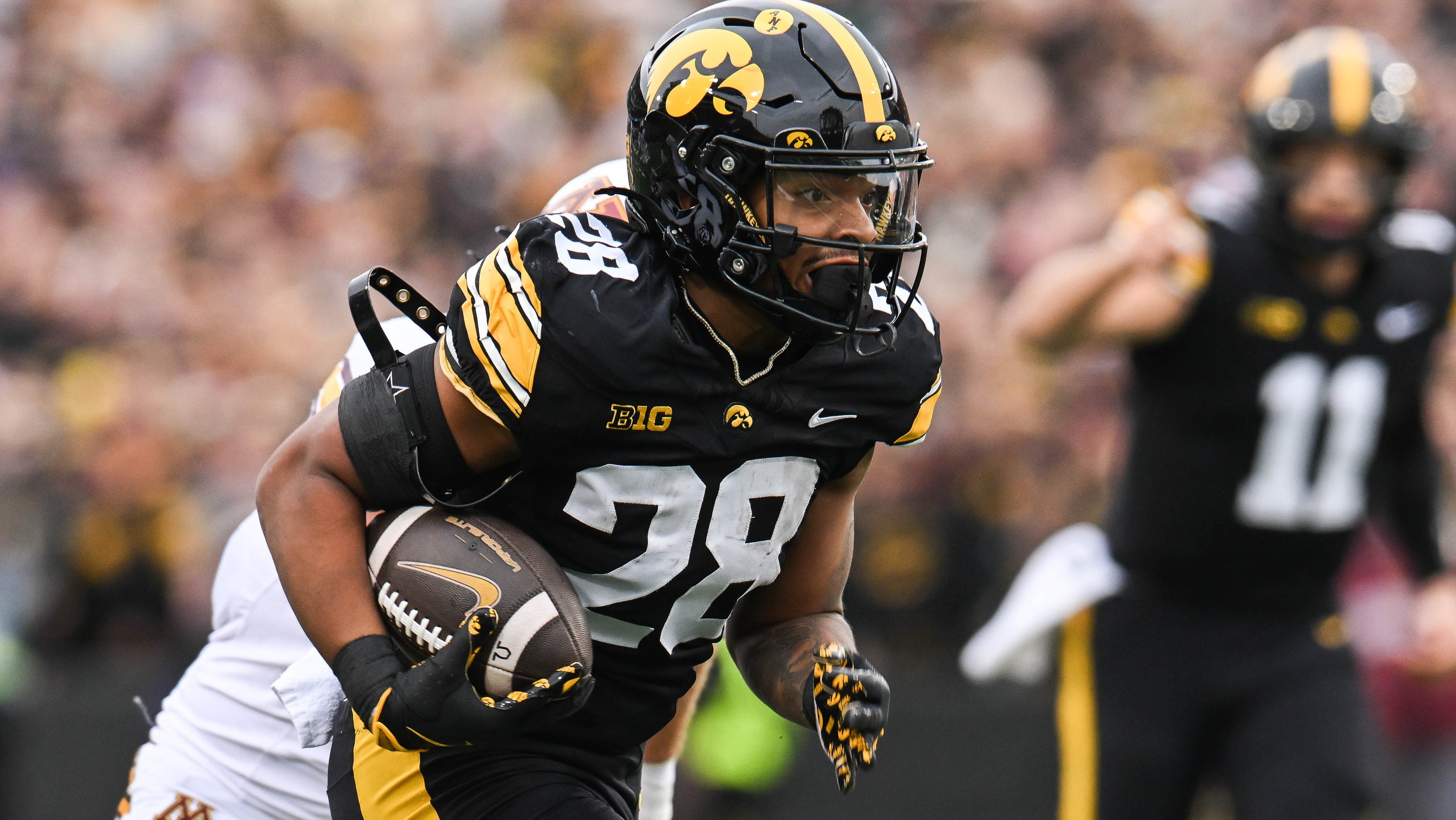 Northern Illinois Huskies and Iowa Hawkeyes Meet at Kinnick Stadium