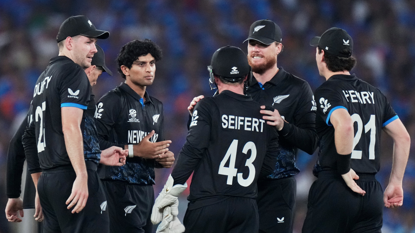 New Zealand Names 16-Man Squad for India T20Is