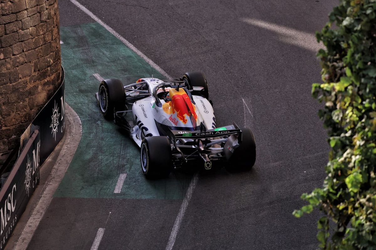 Alex Dunne secures provisional pole position during the opening Formula 2 session in Baku.