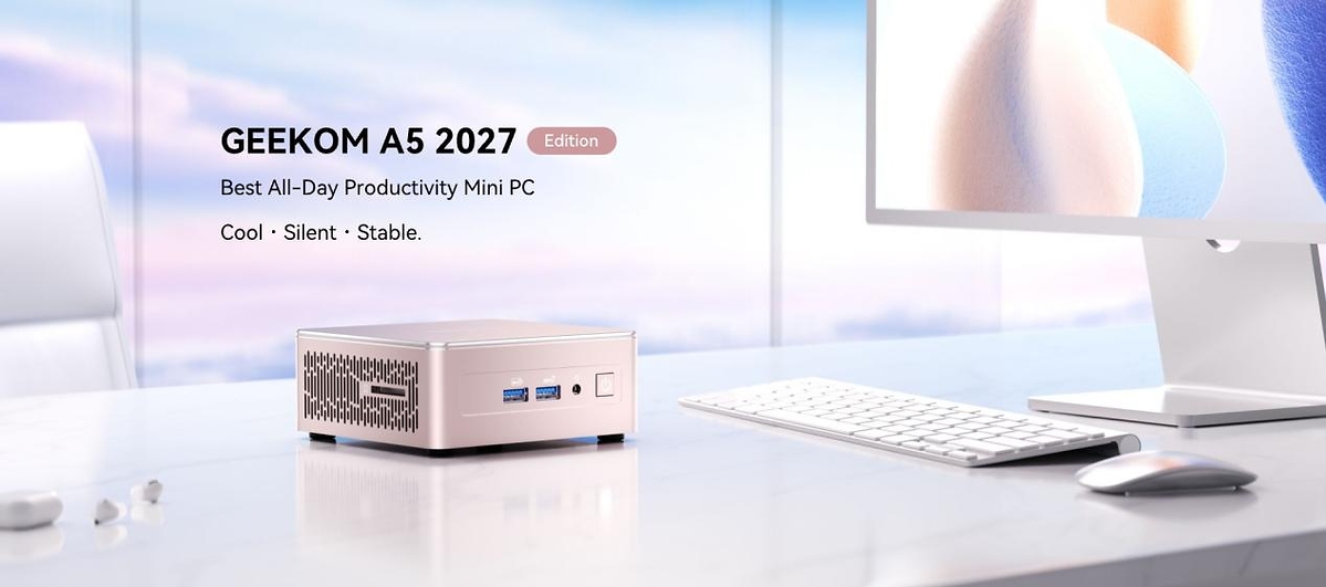 GEEKOM Launches A5 2027 Edition Mini PC Built for Long-Term Productivity