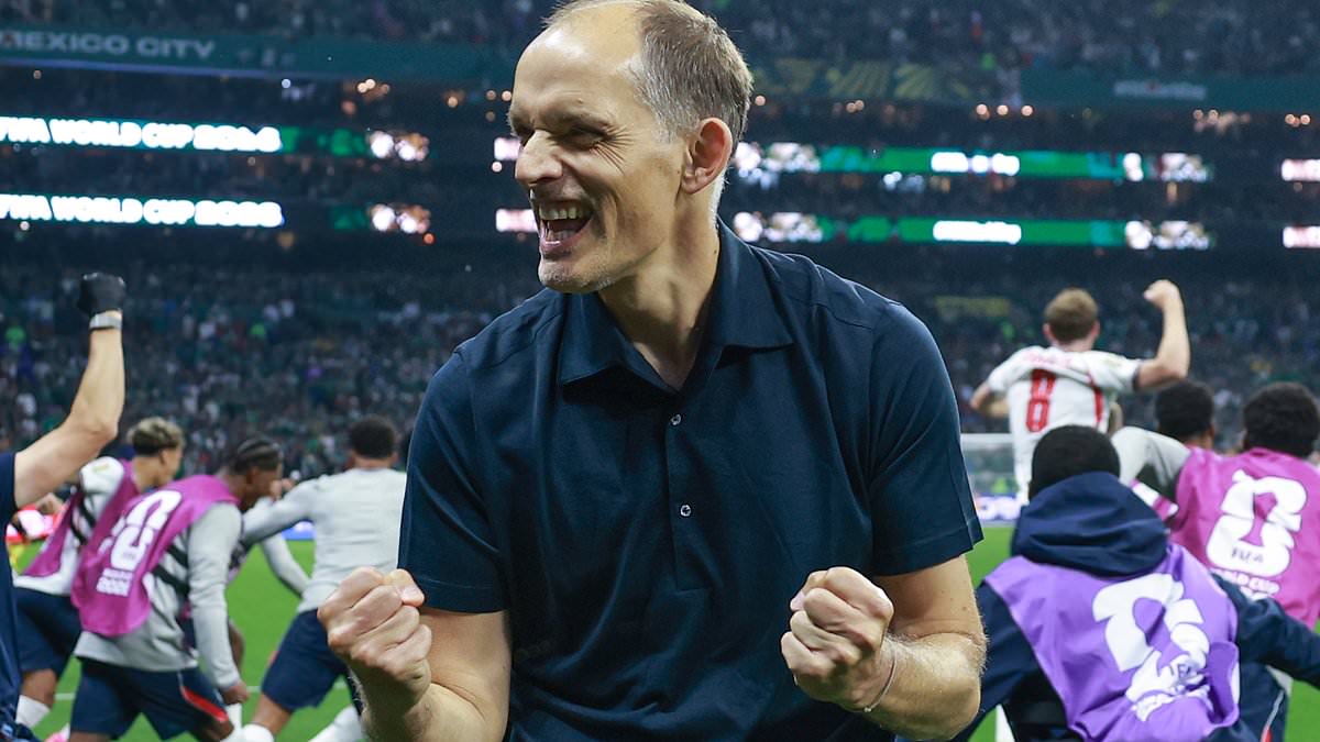 England Manager Thomas Tuchel Regrets Not Eating Azteca Stadium Grass After Victory