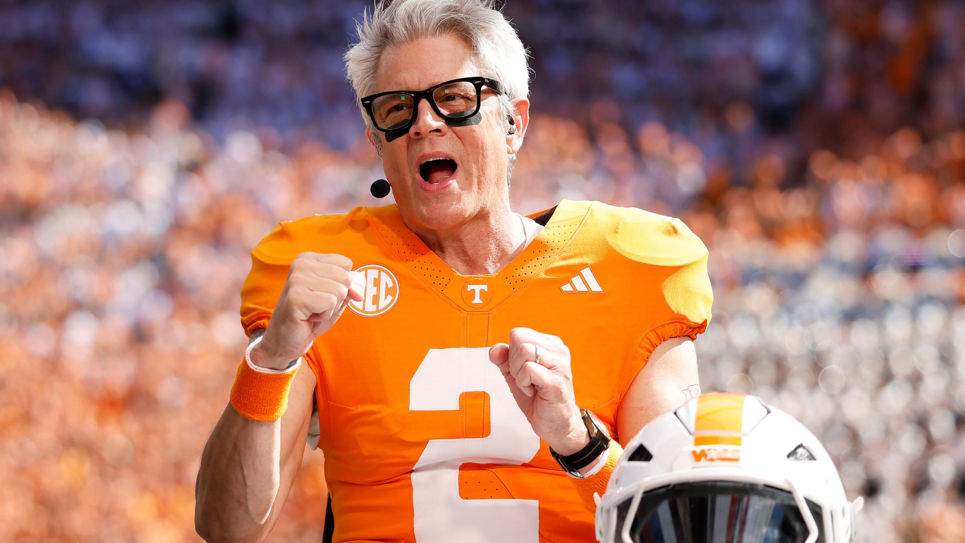 Johnny Knoxville serves as guest picker on College GameDay for Tennessee matchup