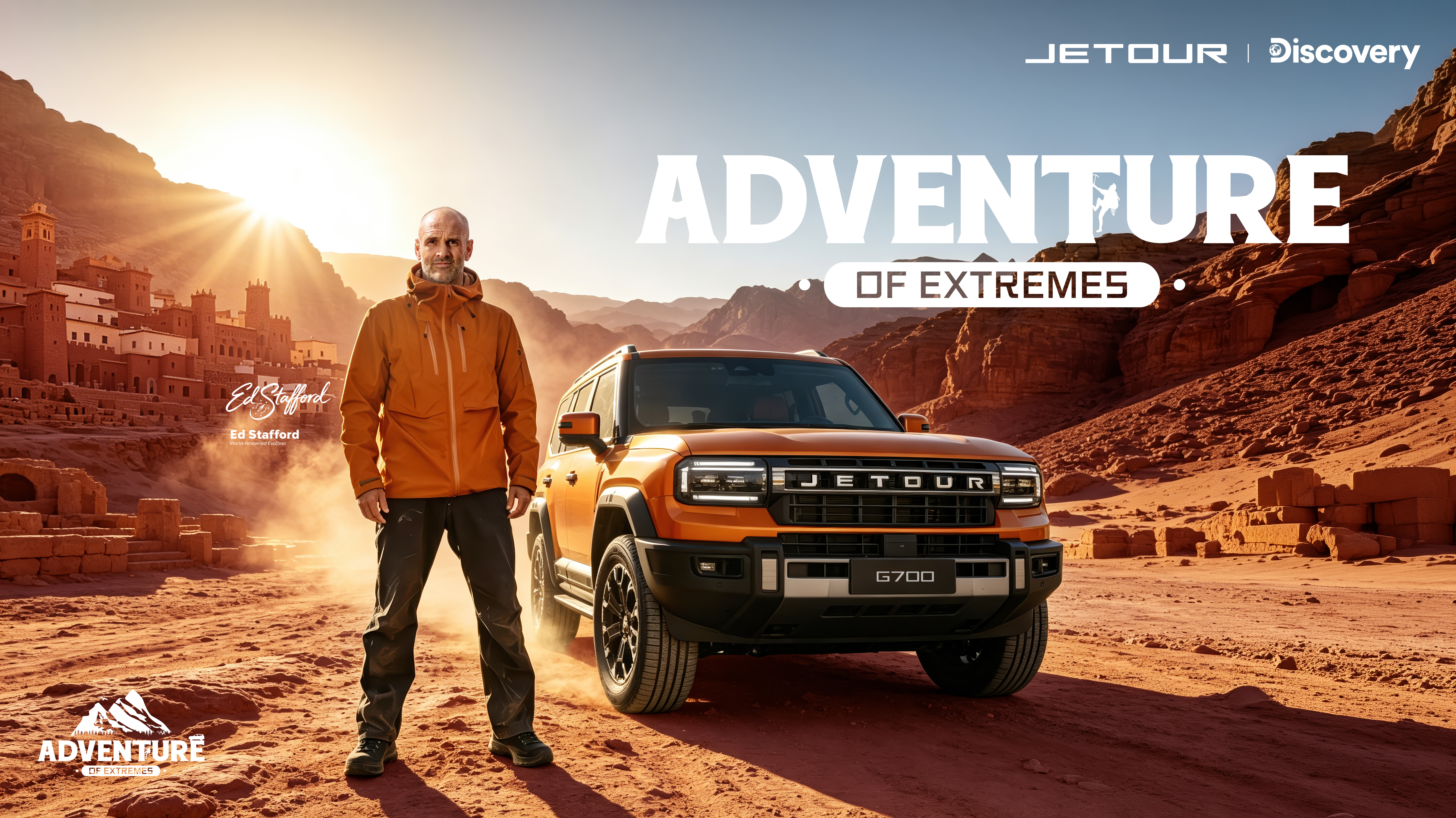Explorer Ed Stafford Puts the JETOUR G700 Through Extreme Sahara Desert Testing