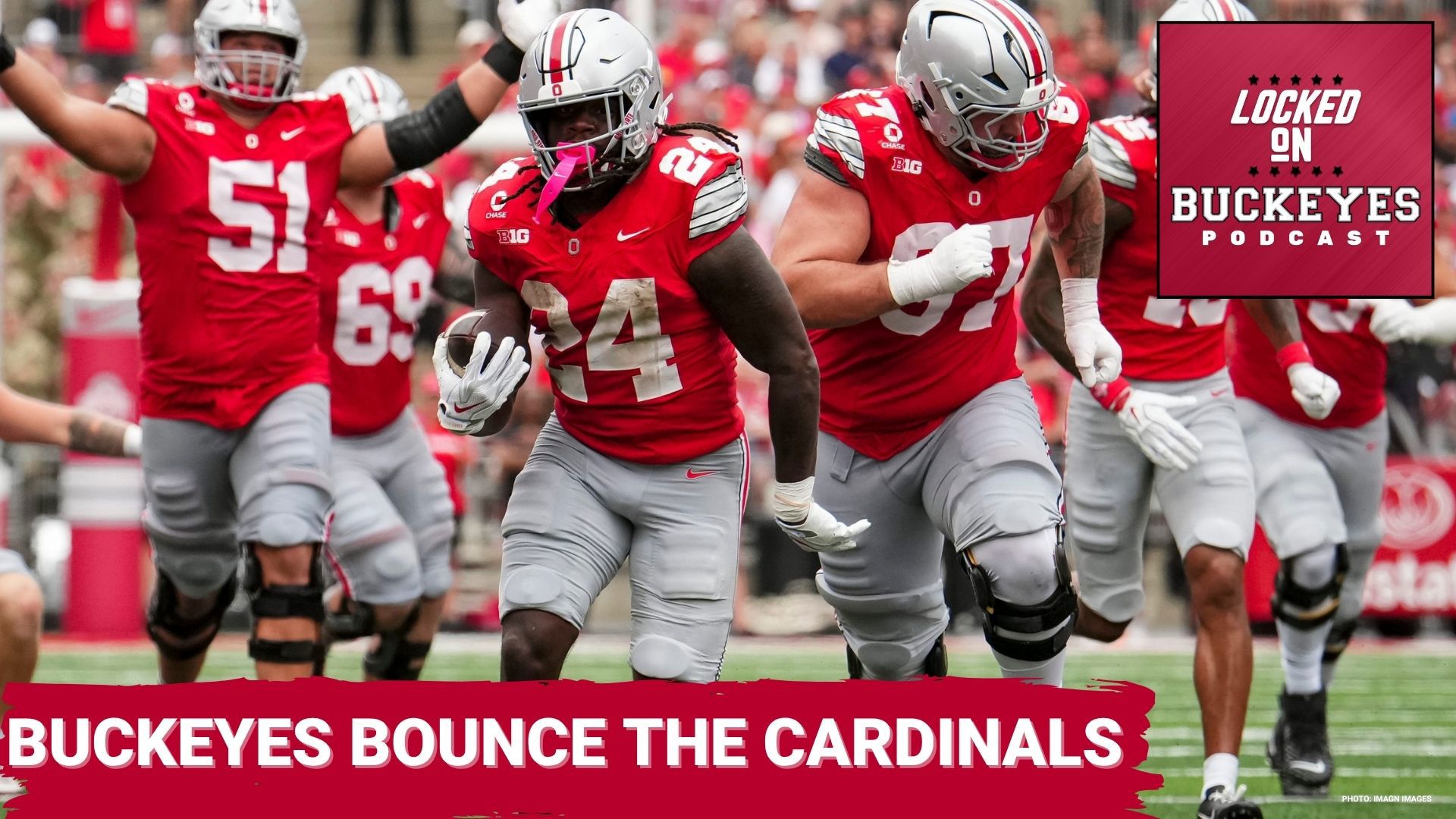 Top-Ranked Ohio State Routs Ball State 56-3 to Set Up Texas Clash