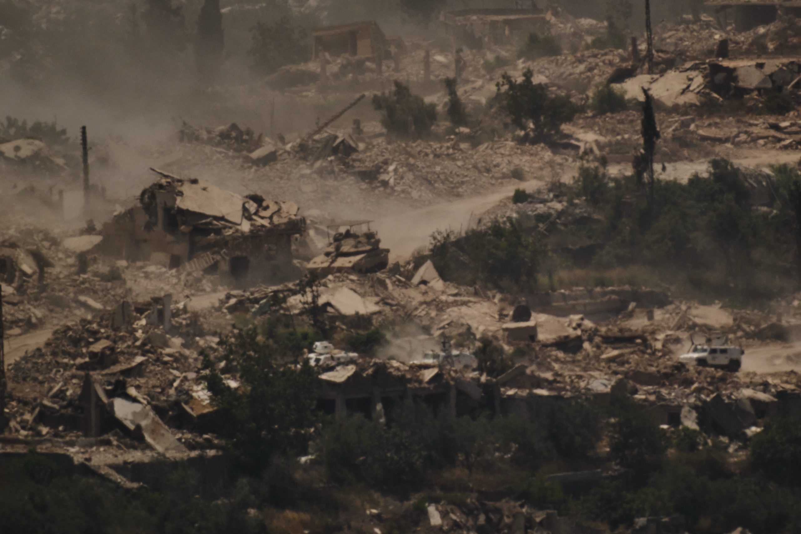 Israel and Hezbollah battle over a strategic hill in southern Lebanon