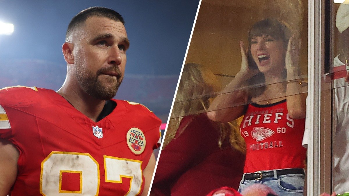 Travis Kelce sets NFL receiving record following Kansas City Chiefs overtime victory.