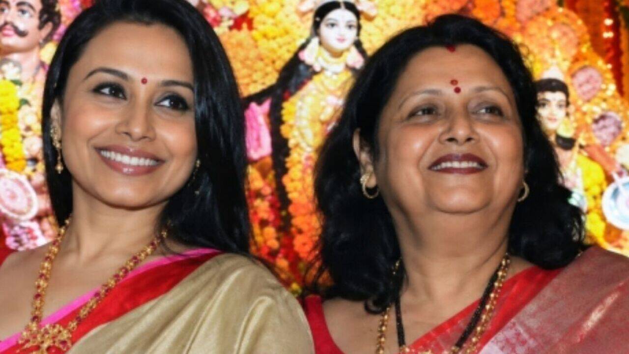 Krishna Mukerji, mother of Bollywood actor Rani Mukerji, passes away at age 75.
