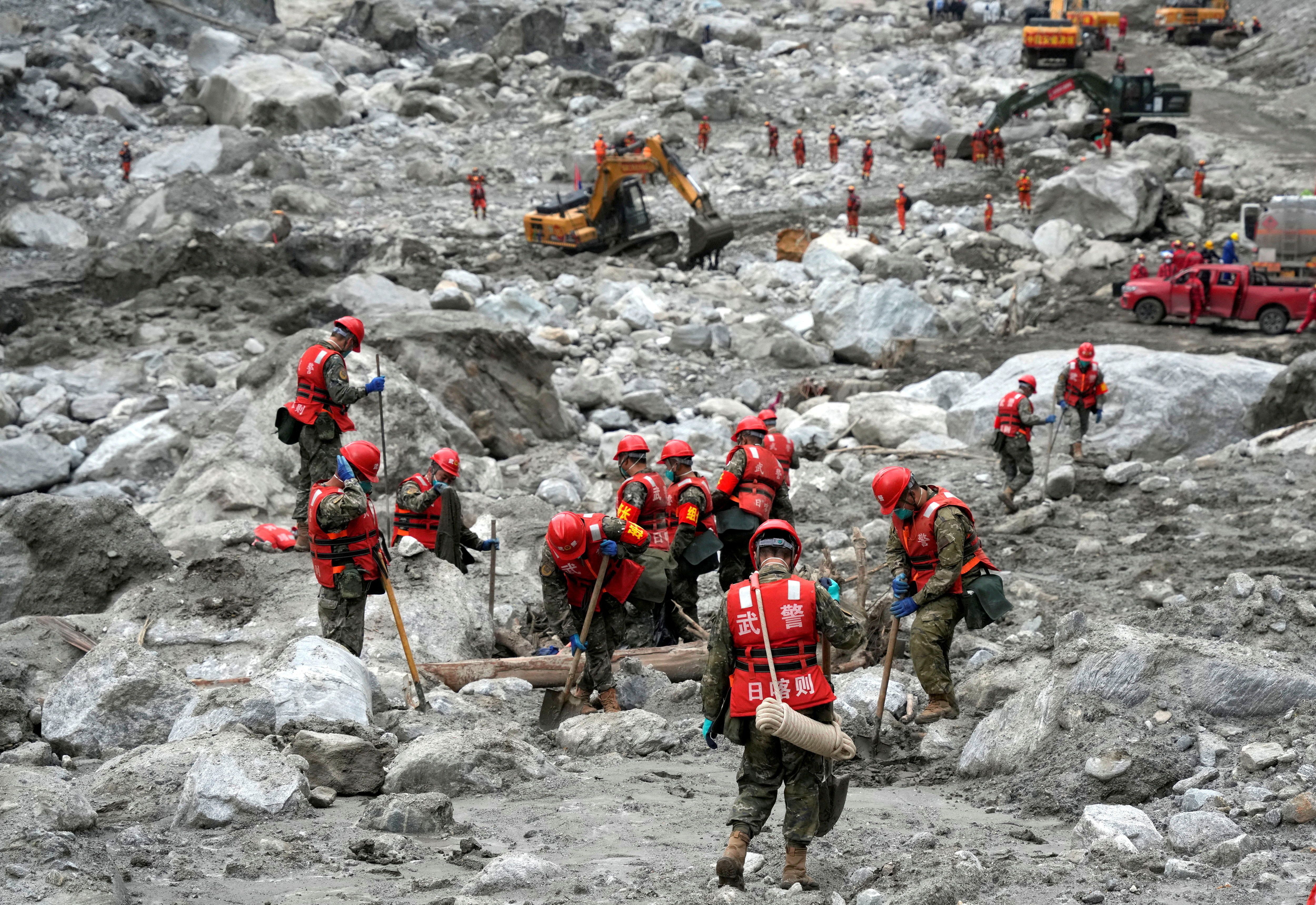 Families of missing pilgrims demand answers from China following a deadly Tibet mudslide.