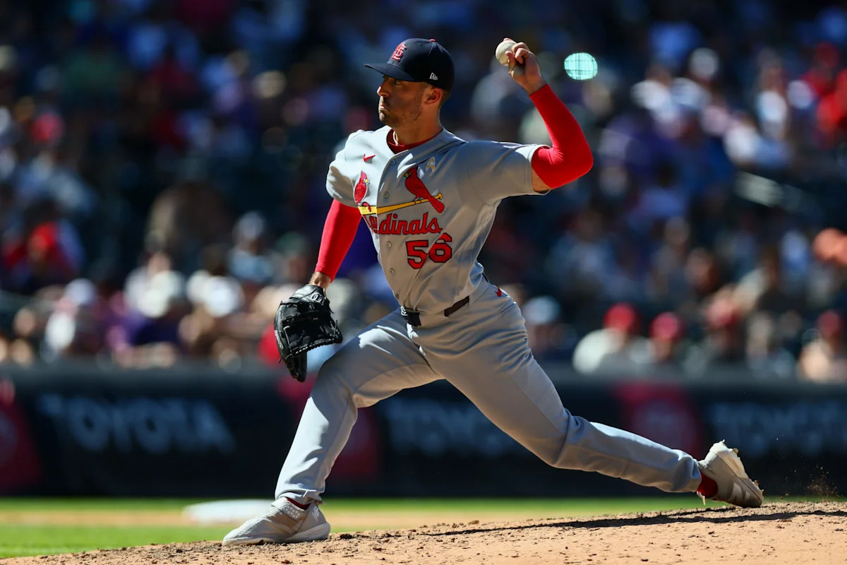 Cooper Hjerpe Pitches Four Perfect Innings to Win Major-League Debut for Cardinals