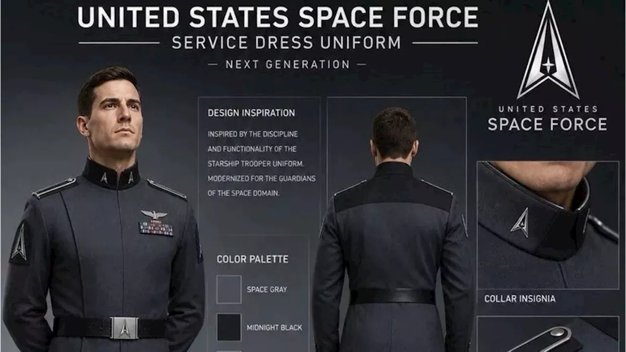 Proposed Space Force Ceremonial Uniforms Draw Online Mockery and Fascist Comparisons