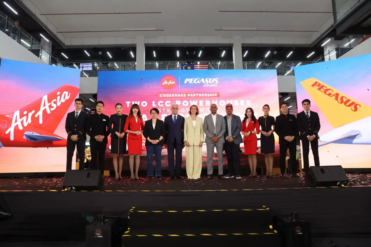 AirAsia and Pegasus launch first codeshare linking Southeast Asia and Europe via Istanbul