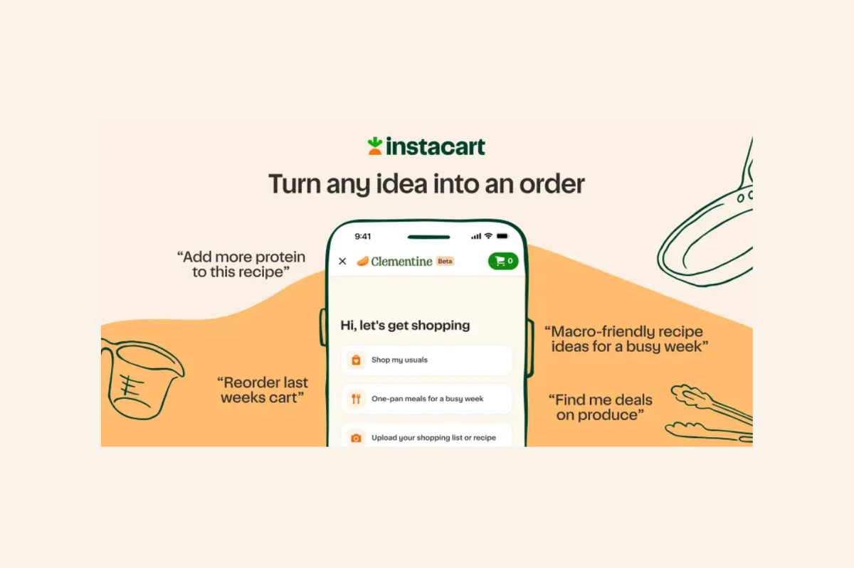 Instacart Launches Clementine AI Assistant to Transform Meal Planning and Shopping Carts