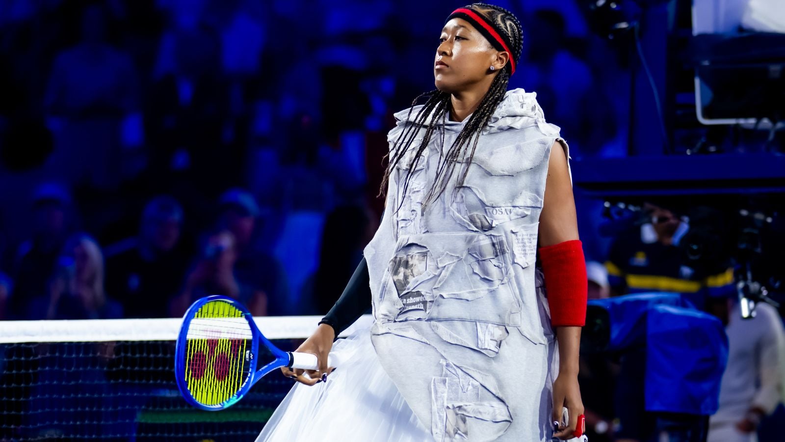 Naomi Osaka pays homage to NBA icon Allen Iverson with US Open fashion.