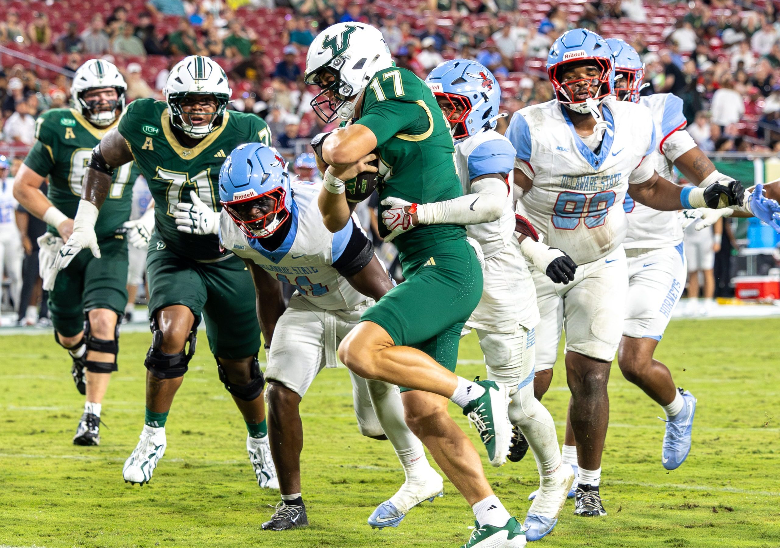 USF Opens 3-0; Florida State Falls to Alabama