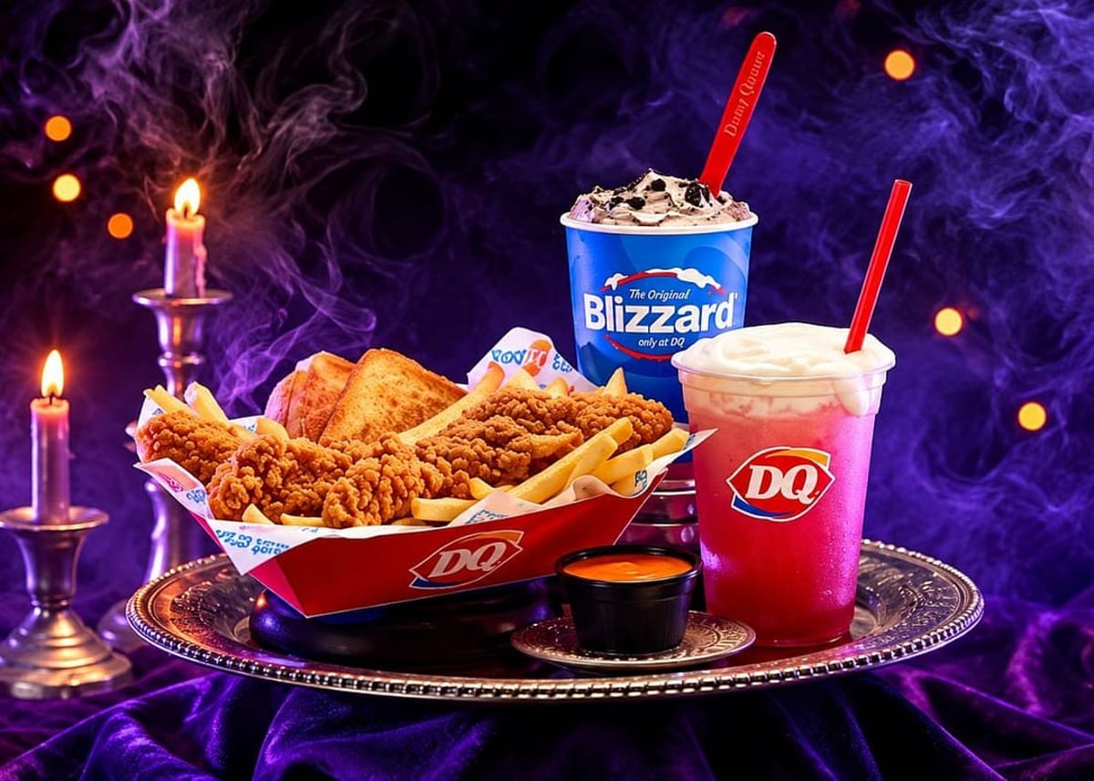 Dairy Queen launches its first nationwide Halloween menu featuring ube and ghost pepper.