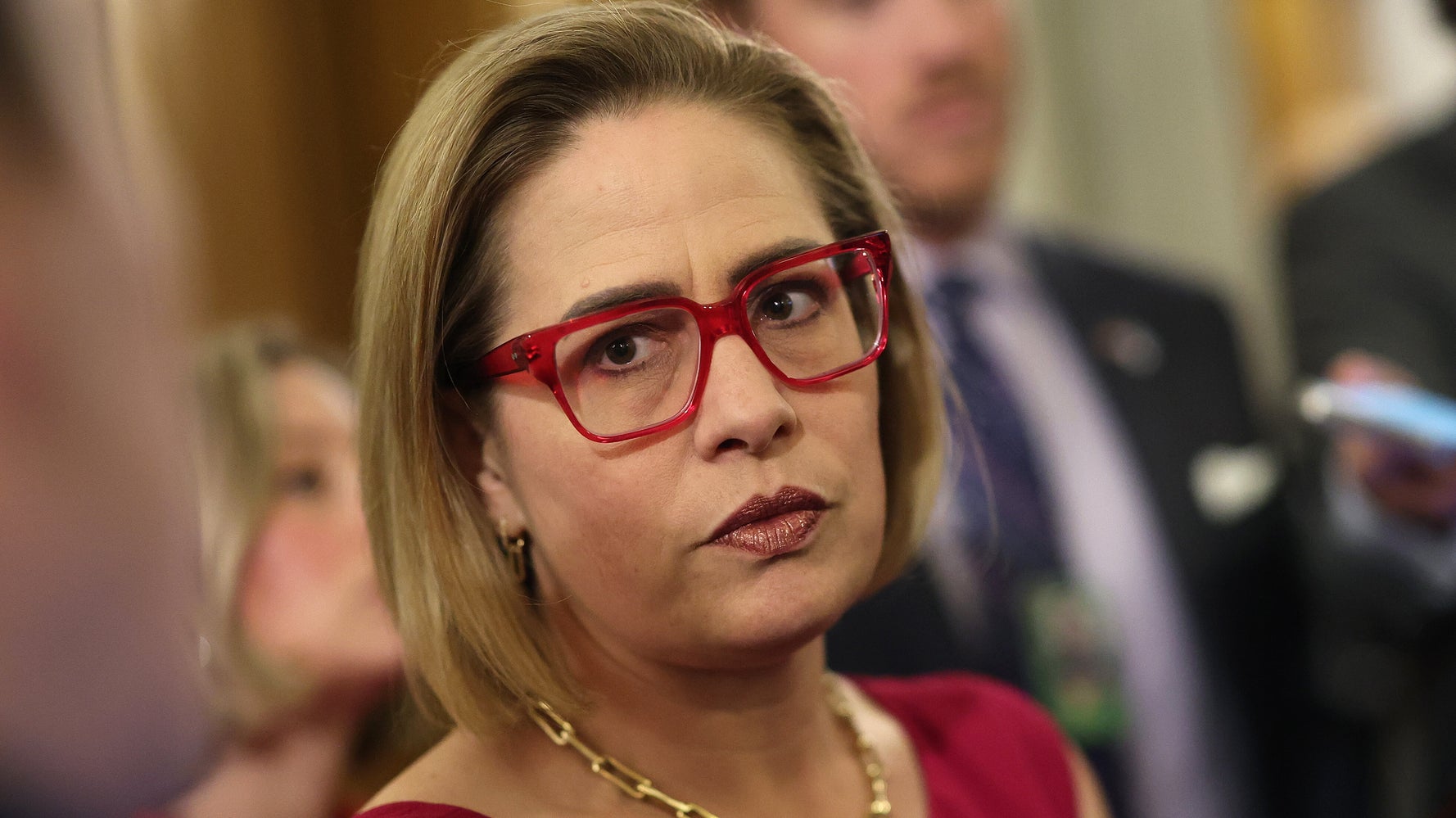 Kyrsten Sinema's Former Bodyguard Charged With Felony Criminal Damage at Arizona Home