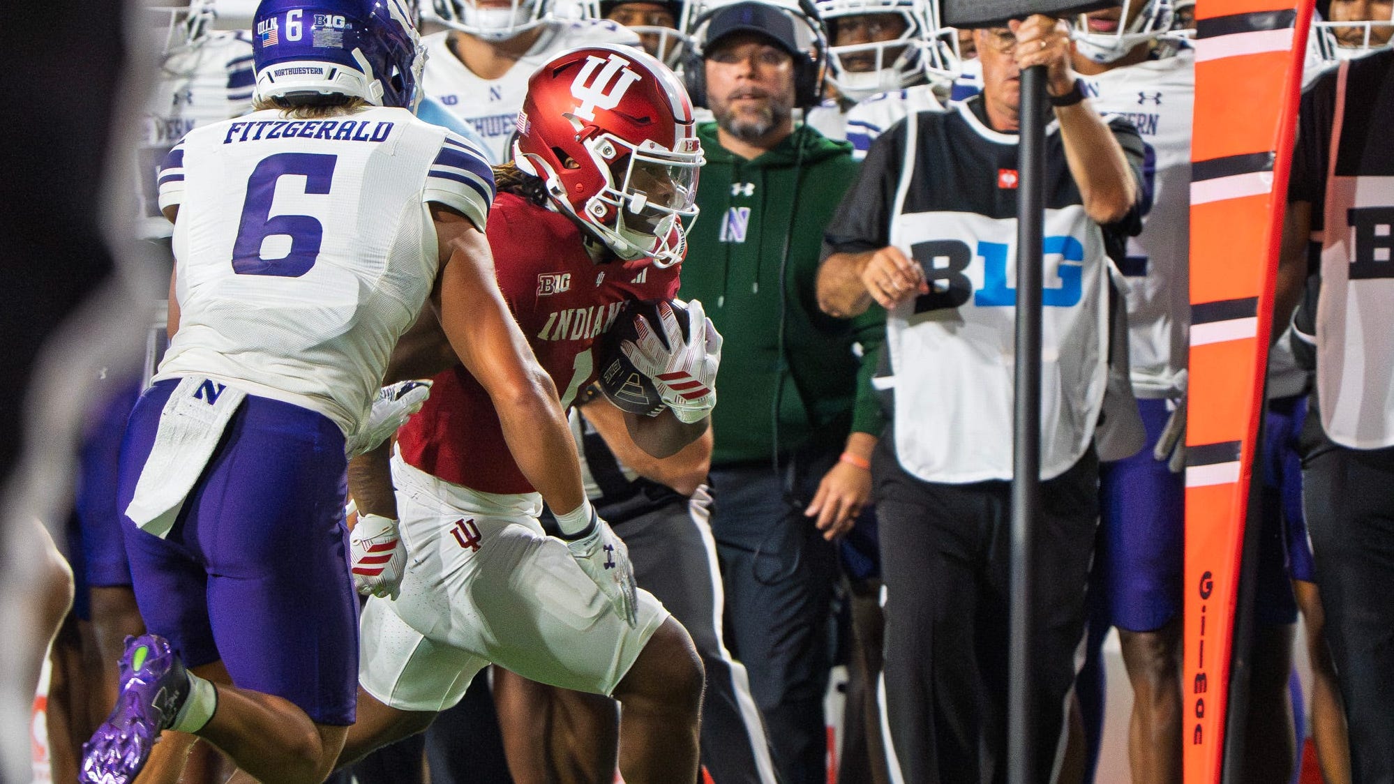 Indiana Running Back Turbo Richard Avoids Severe Injury After Win Over Northwestern