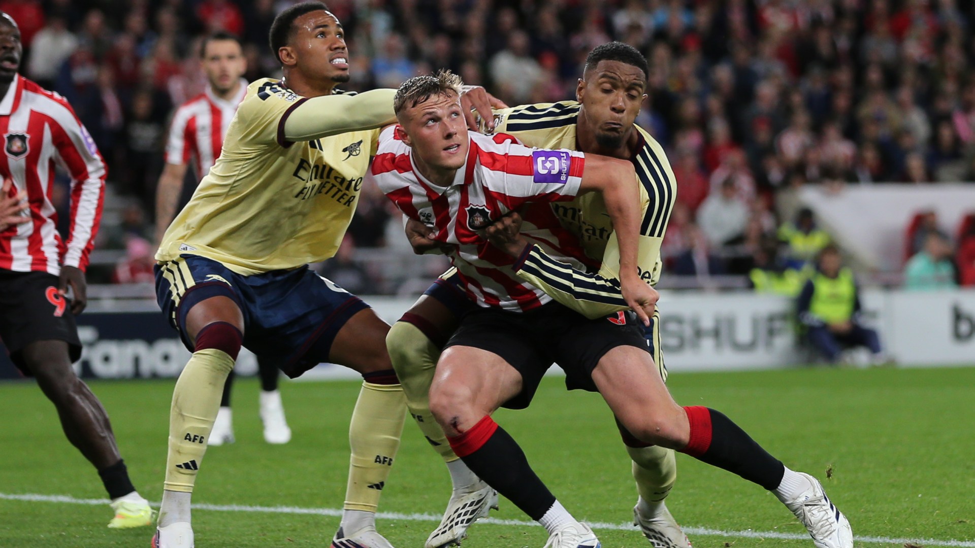 Match incidents panel rules Sunderland penalty wrong and Haaland goal offside