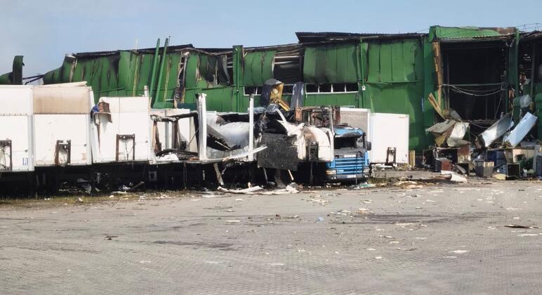 WHO warehouse in Kyiv