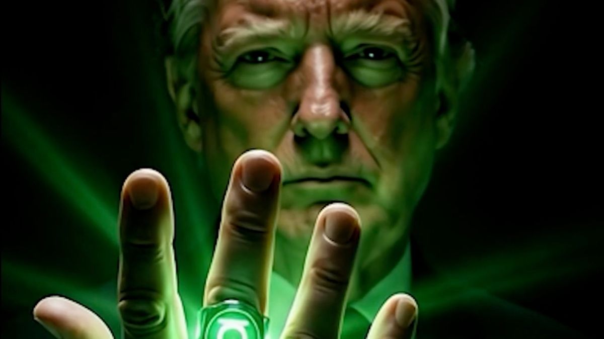 White House Releases AI-Generated Video Portraying Trump as DC Comics' Green Lantern