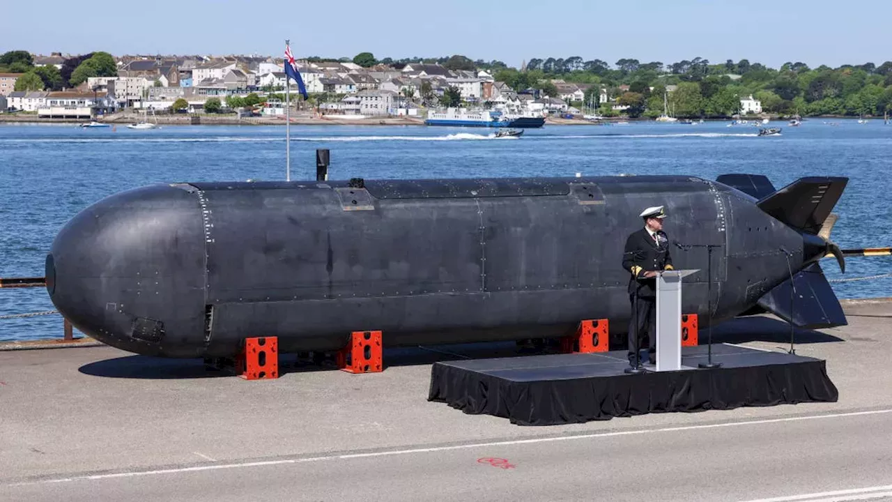 UK Tests First Torpedo From Undersea Drone
