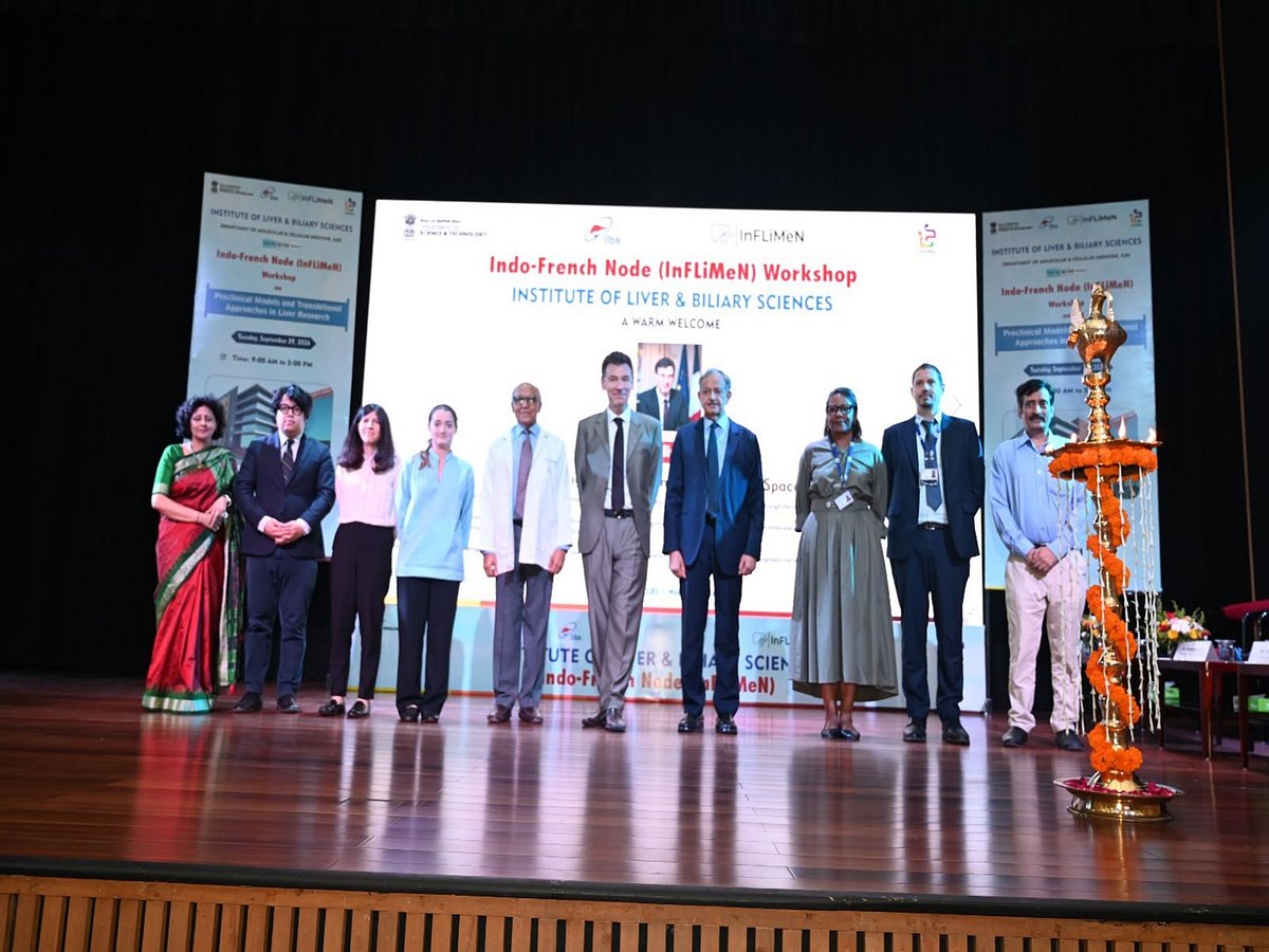 French Minister Visits ILBS to Support Indo-French Medical Research Partnership
