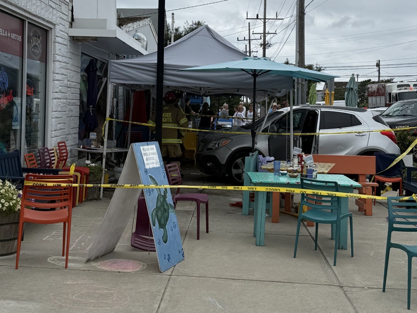 One Dead, Seven Injured in Lavallette Restaurant Crash