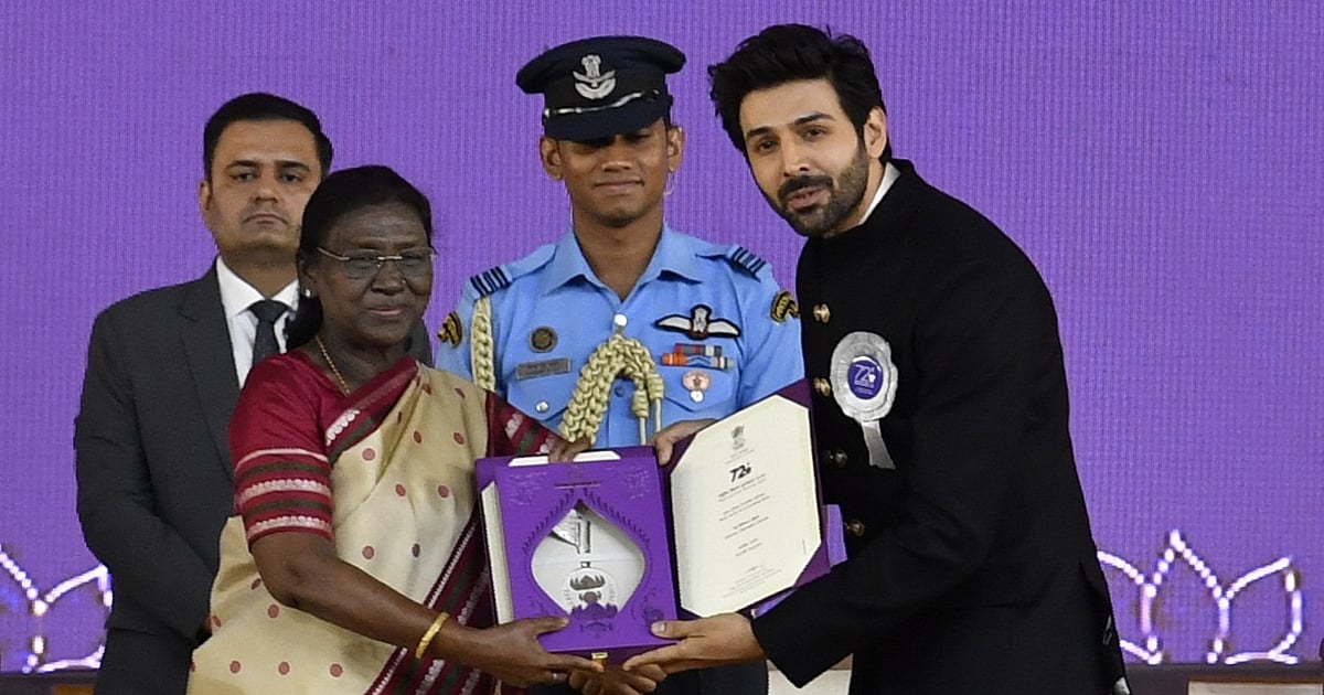 Kartik Aaryan Wins Best Actor at the 72nd National Film Awards