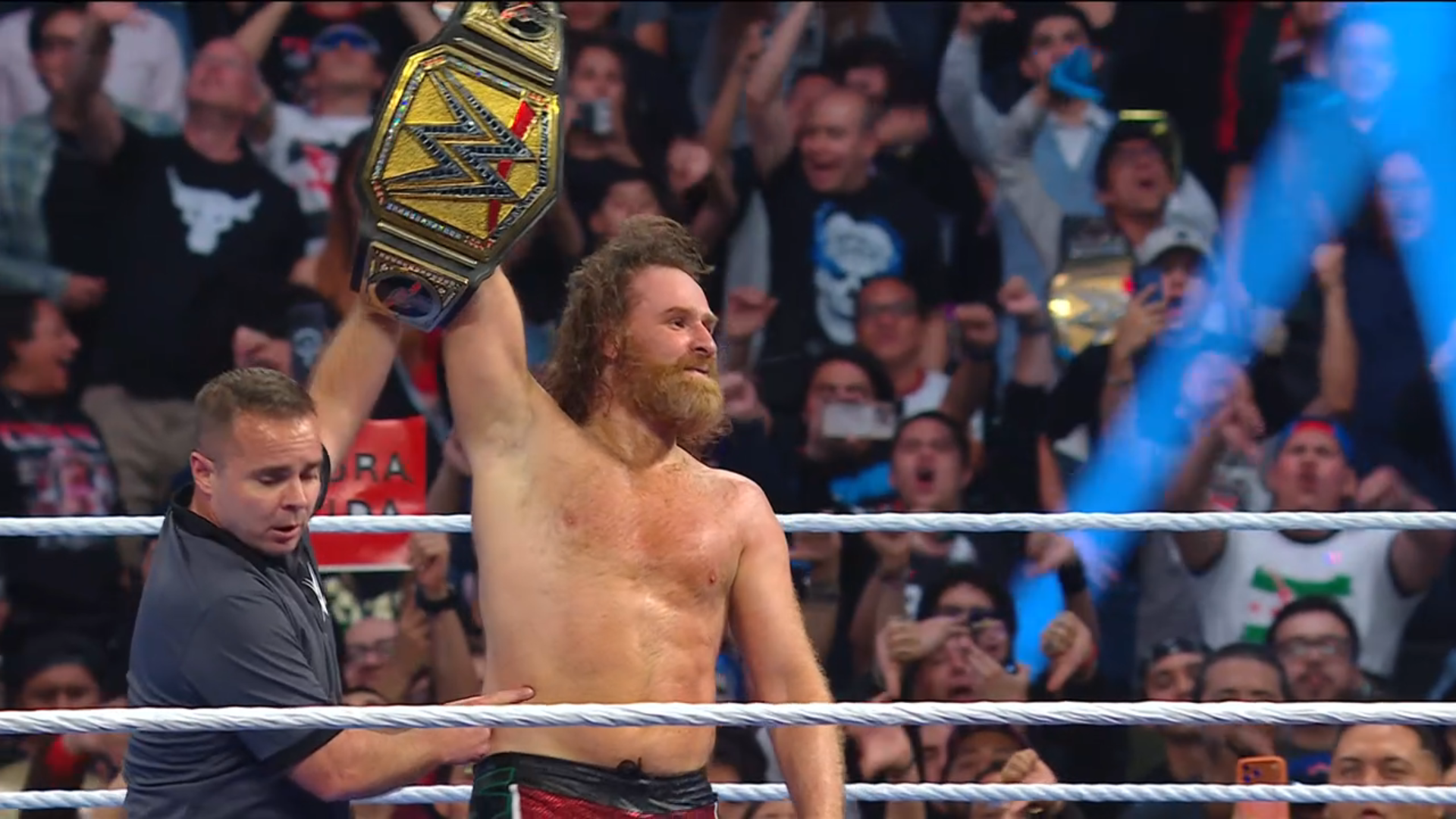 Sami Zayn Defeats CM Punk to Capture Undisputed WWE Championship on SmackDown