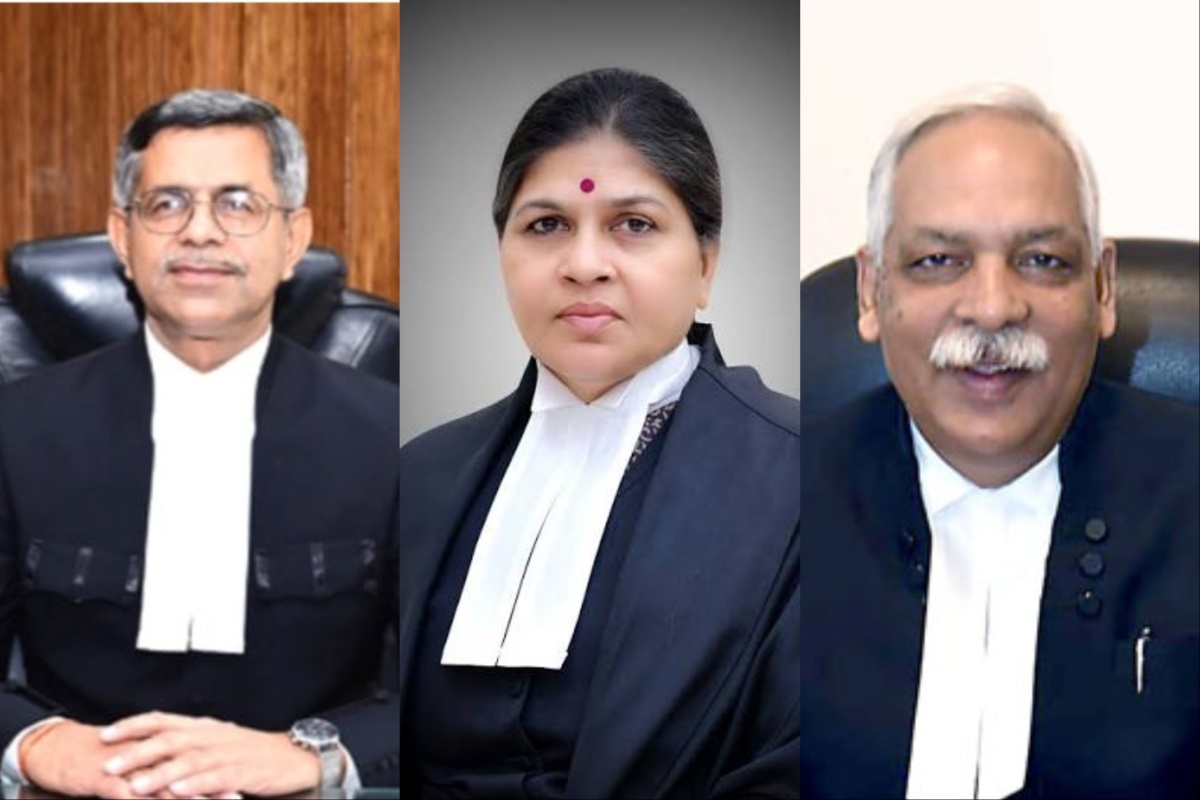 Supreme Court Collegium Recommends Three High Court Chief Justices for Appointment