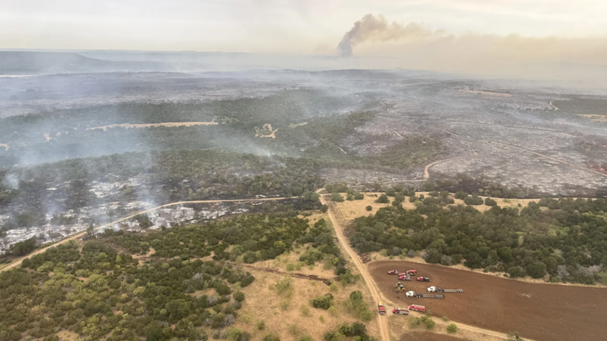 North Texas Ross Fire Reaches Full Containment After Burning Nearly 90,000 Acres