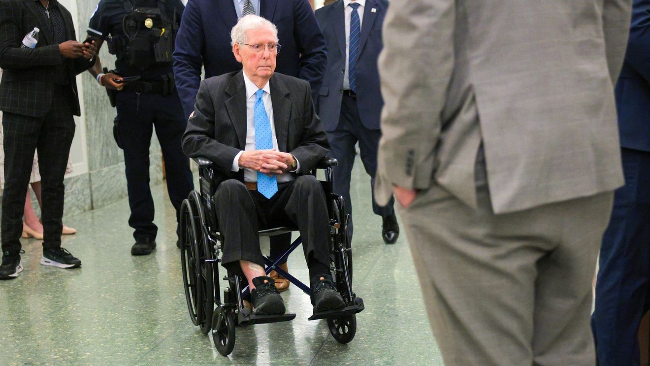 Mitch McConnell's extended public absence sparks renewed debate over congressional term limits.