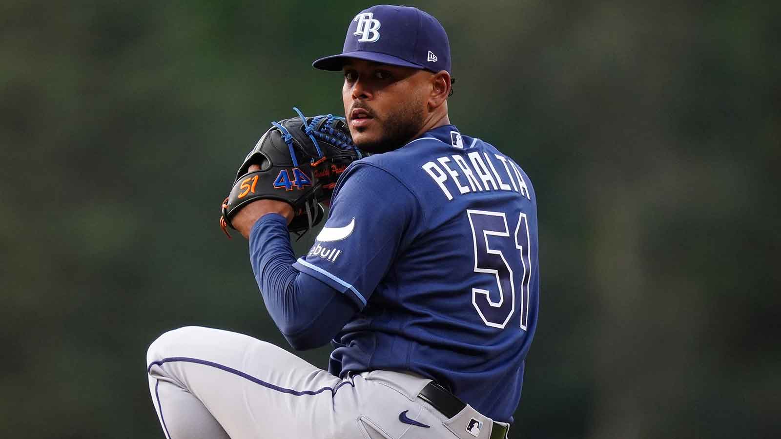 Freddy Peralta faces his former Mets teammates as the Tampa Bay Rays pursue victory.