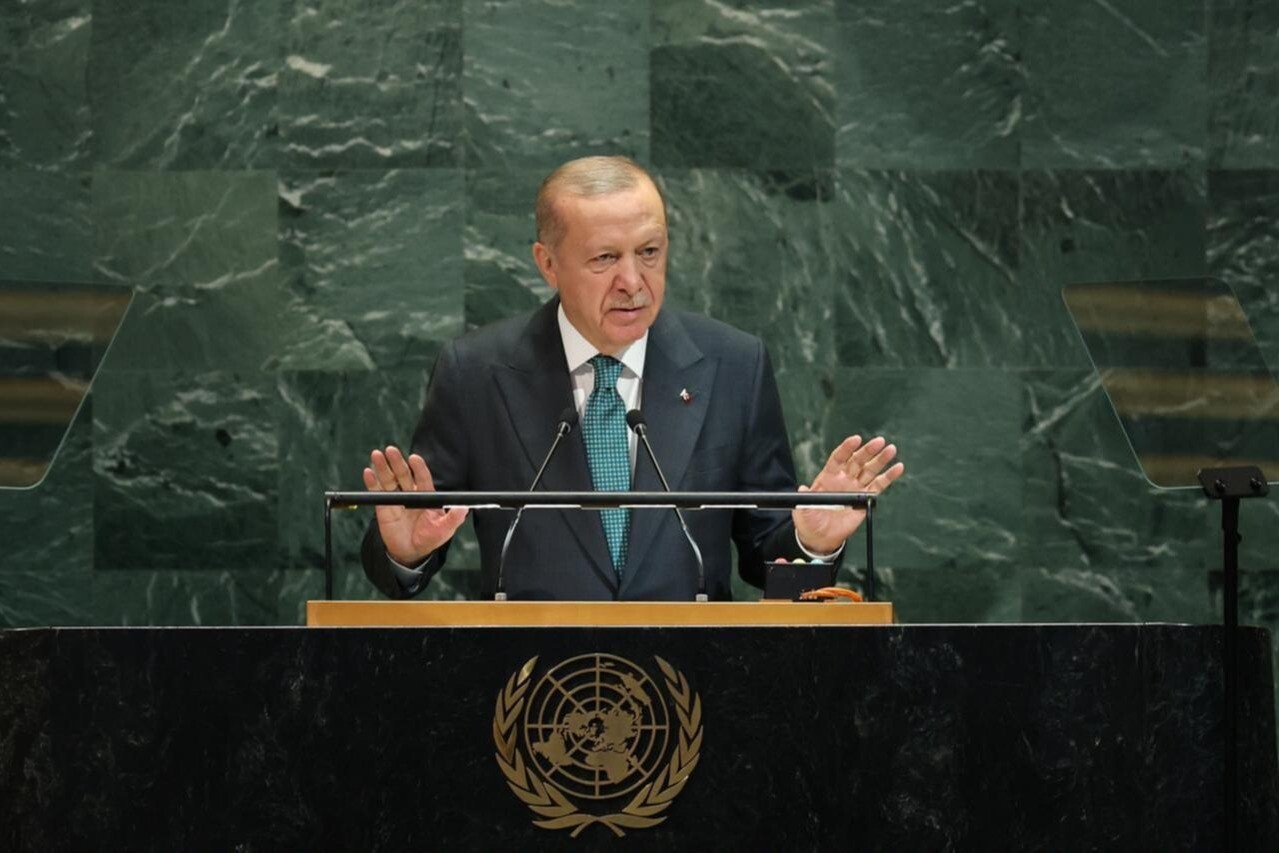 Erdogan Urges Abolition of Security Council Veto