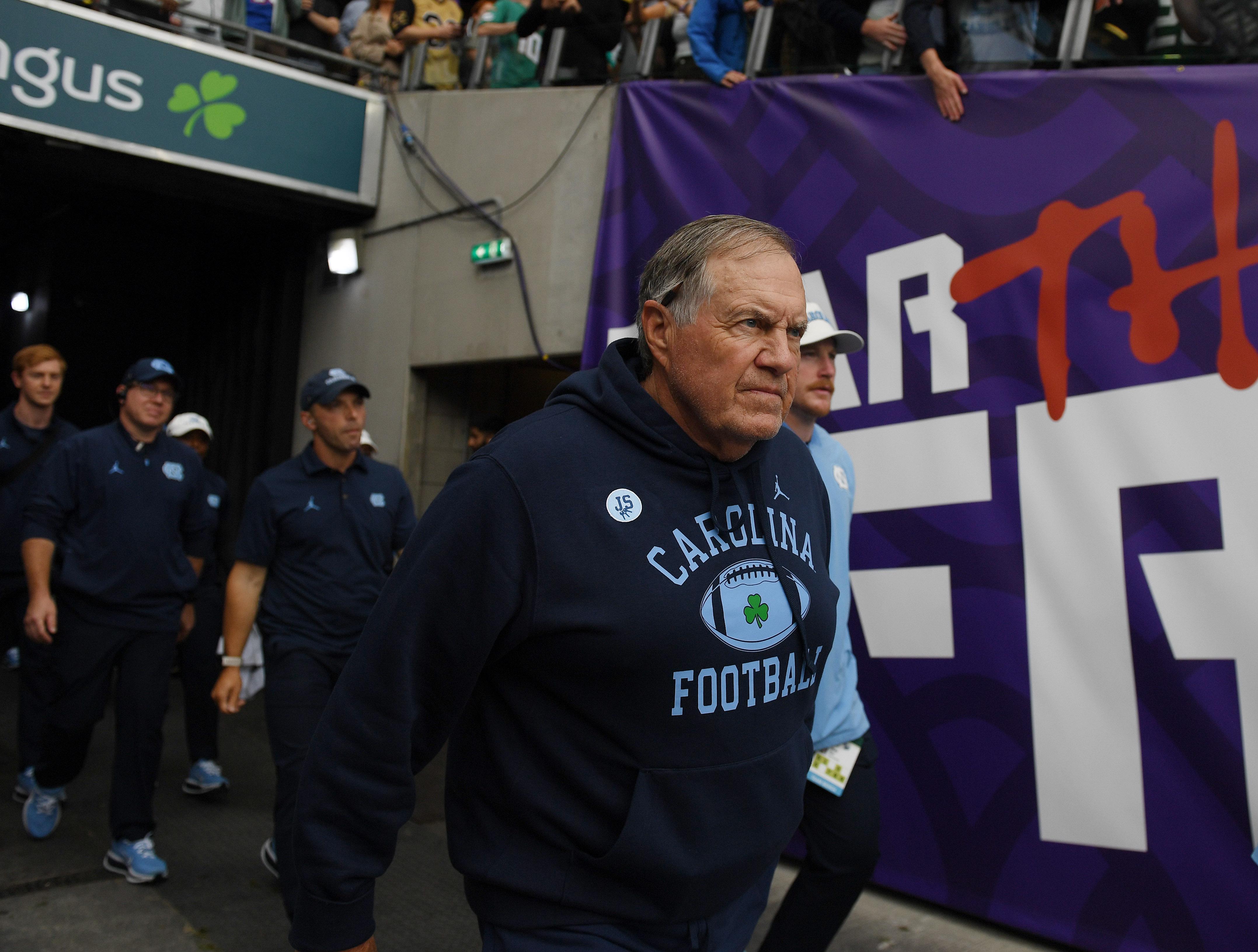 UNC leaders defend independent football investigation and express support for coach Bill Belichick.