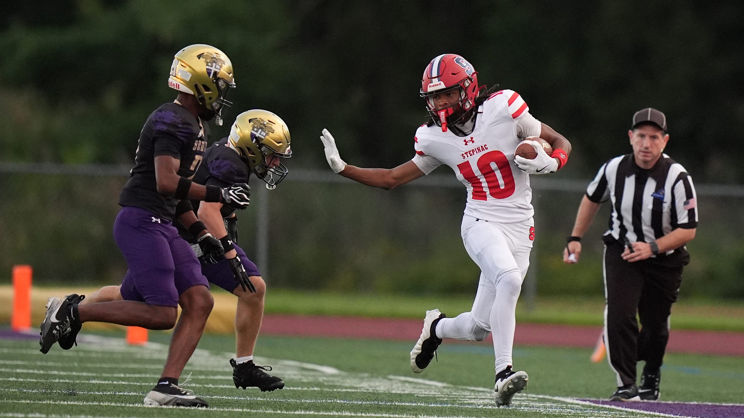 Christian Brothers Academy Defeats Stepinac Football Team With 62-24 Victory