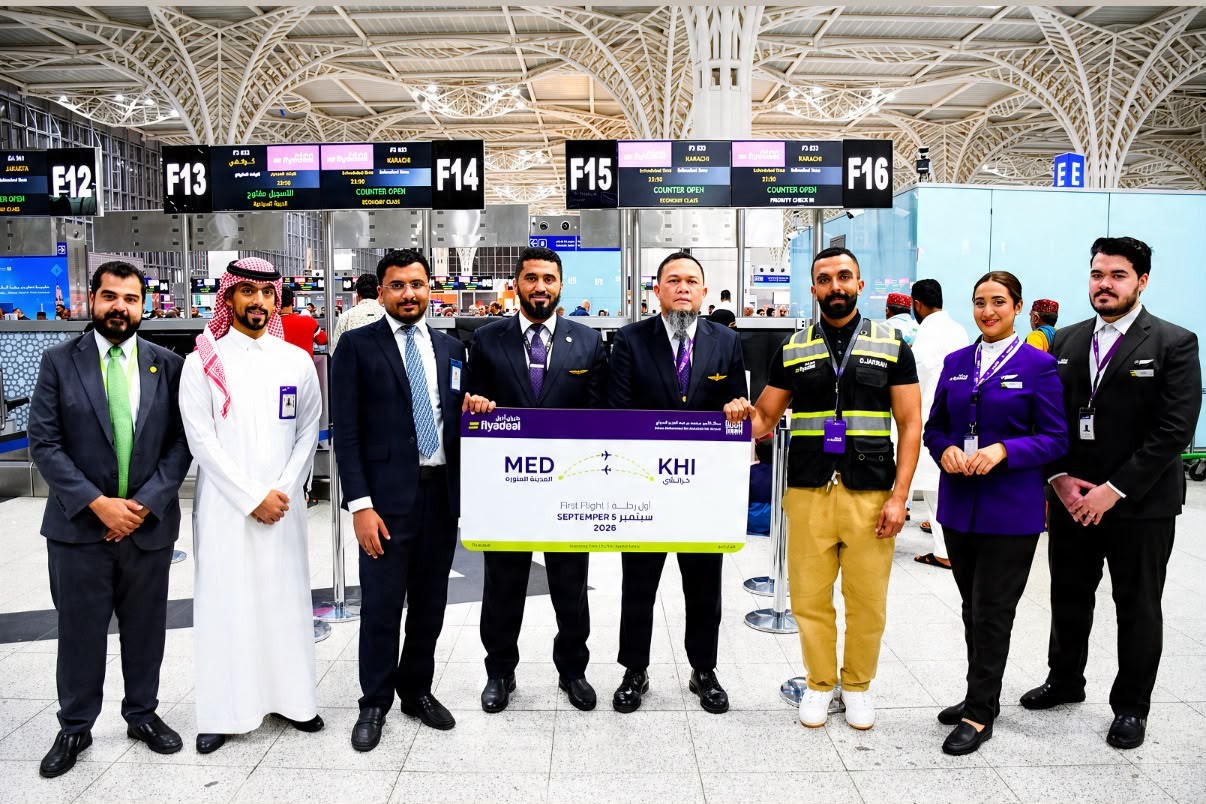 Flyadeal launches twice-weekly direct flights connecting Madinah and Karachi to expand regional travel options