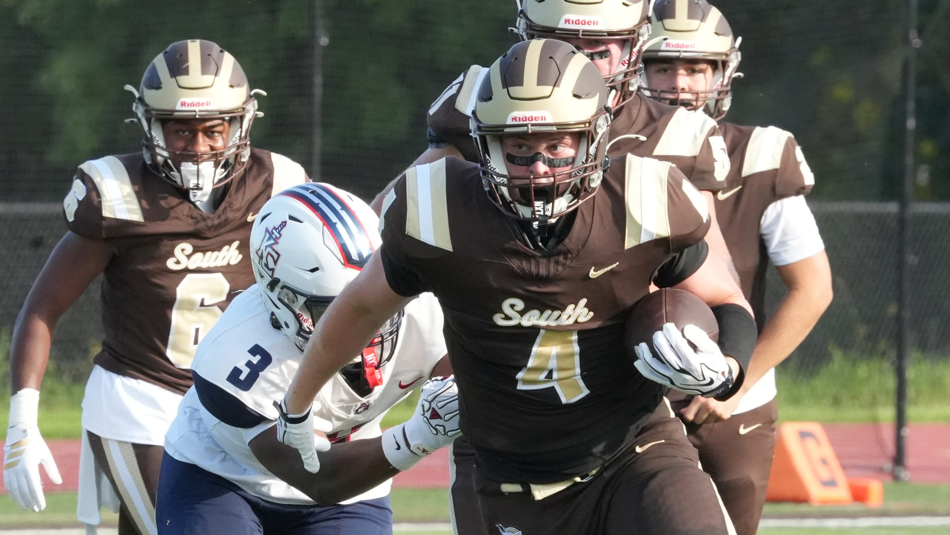 Clarkstown South and Kennedy Face Off in Early Season Football Matchup
