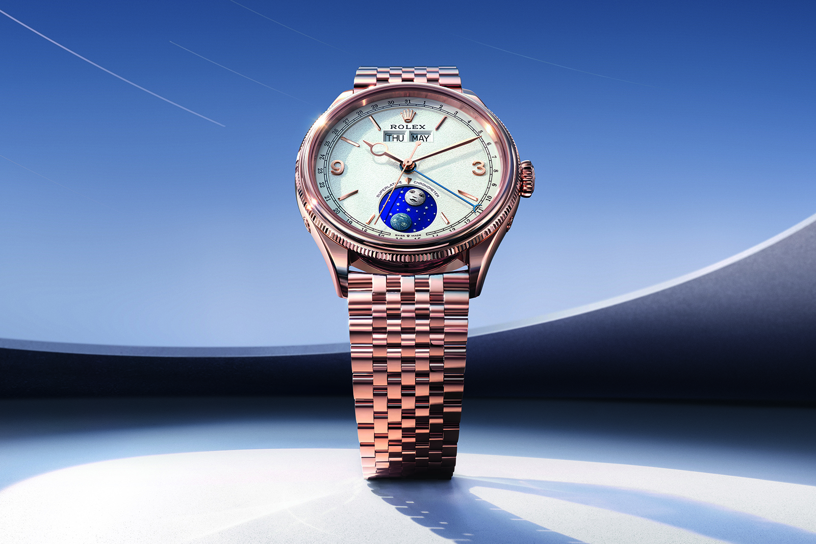 Rolex Revives Historic Padellone With New Annual Calendar and Advanced Movement