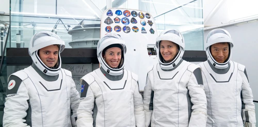 NASA Names Four International Astronauts For 2027 Mission To International Space Station