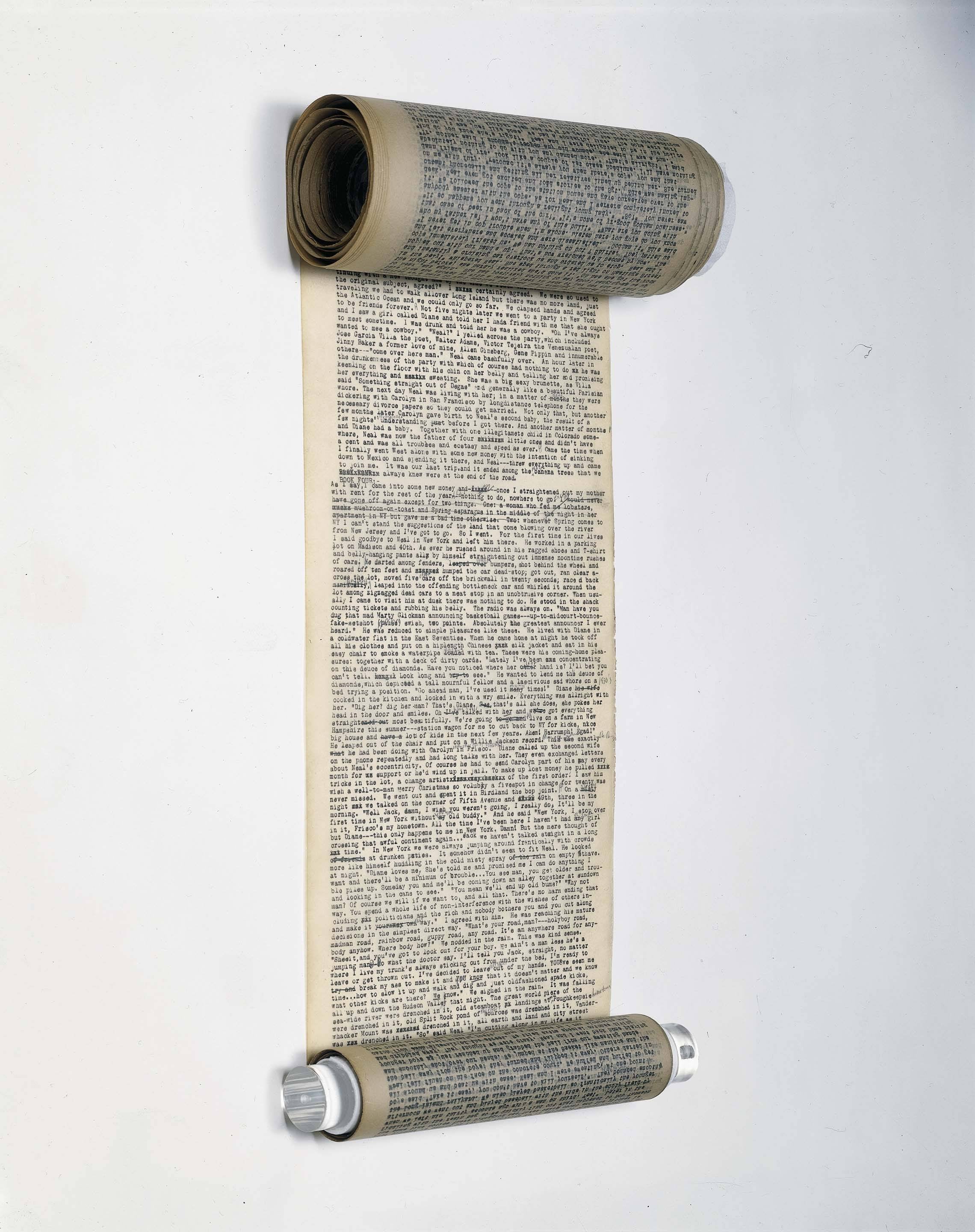 Jack Kerouac's 120-foot manuscript for 'On the Road' and its wild literary afterlife