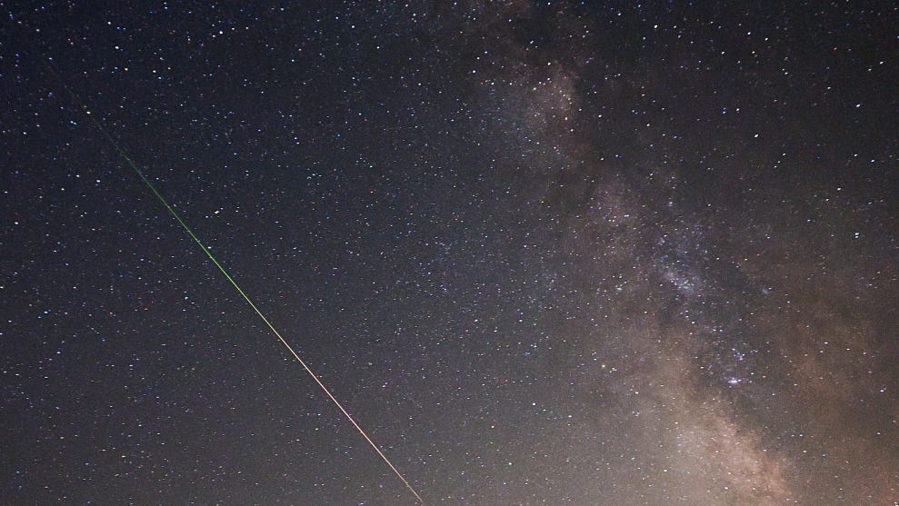 Epsilon Perseid meteor shower peaks tonight with dark skies offering stunning shooting-star views