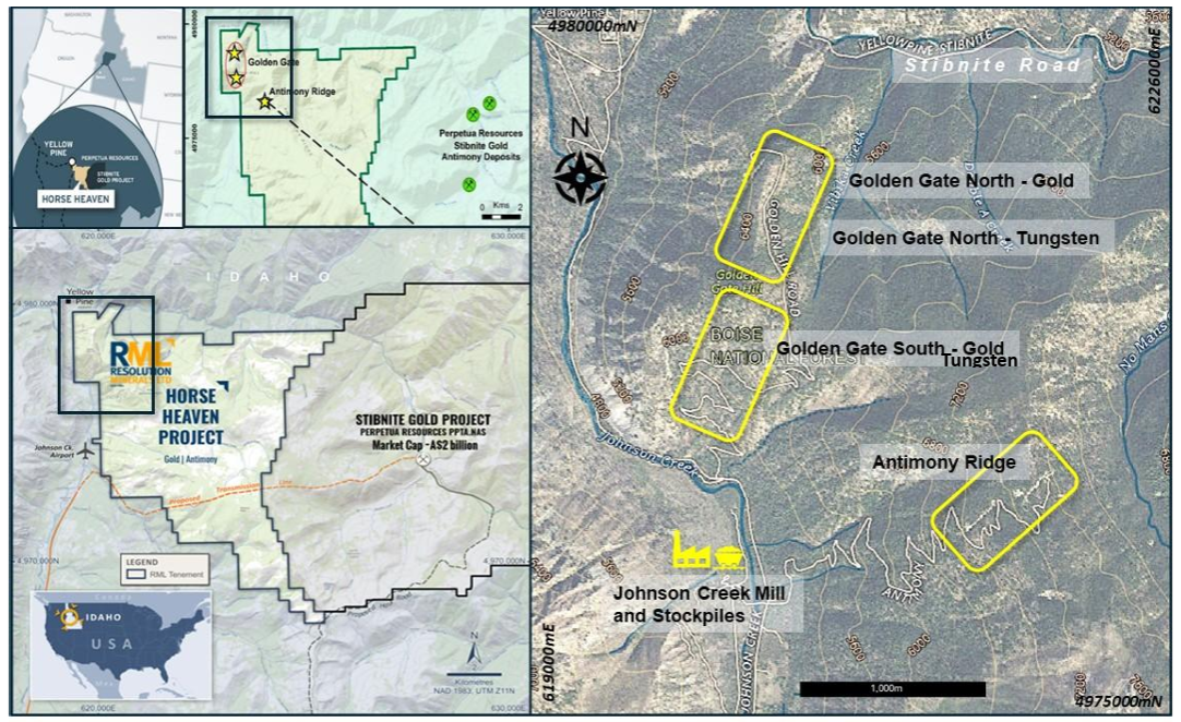 Resolution Minerals Extends Idaho Gold Zone to 600 Metres