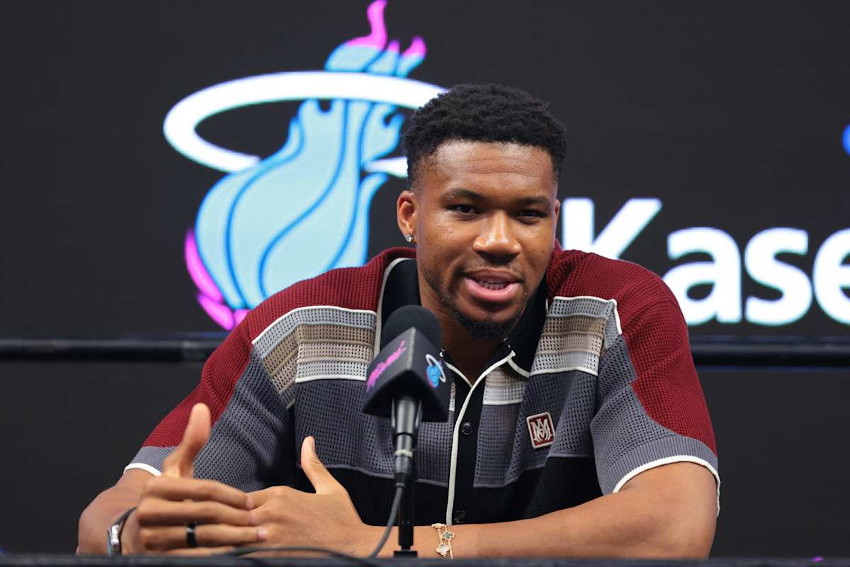 Giannis Antetokounmpo buys a $13.5 million Miami mansion following his blockbuster trade.