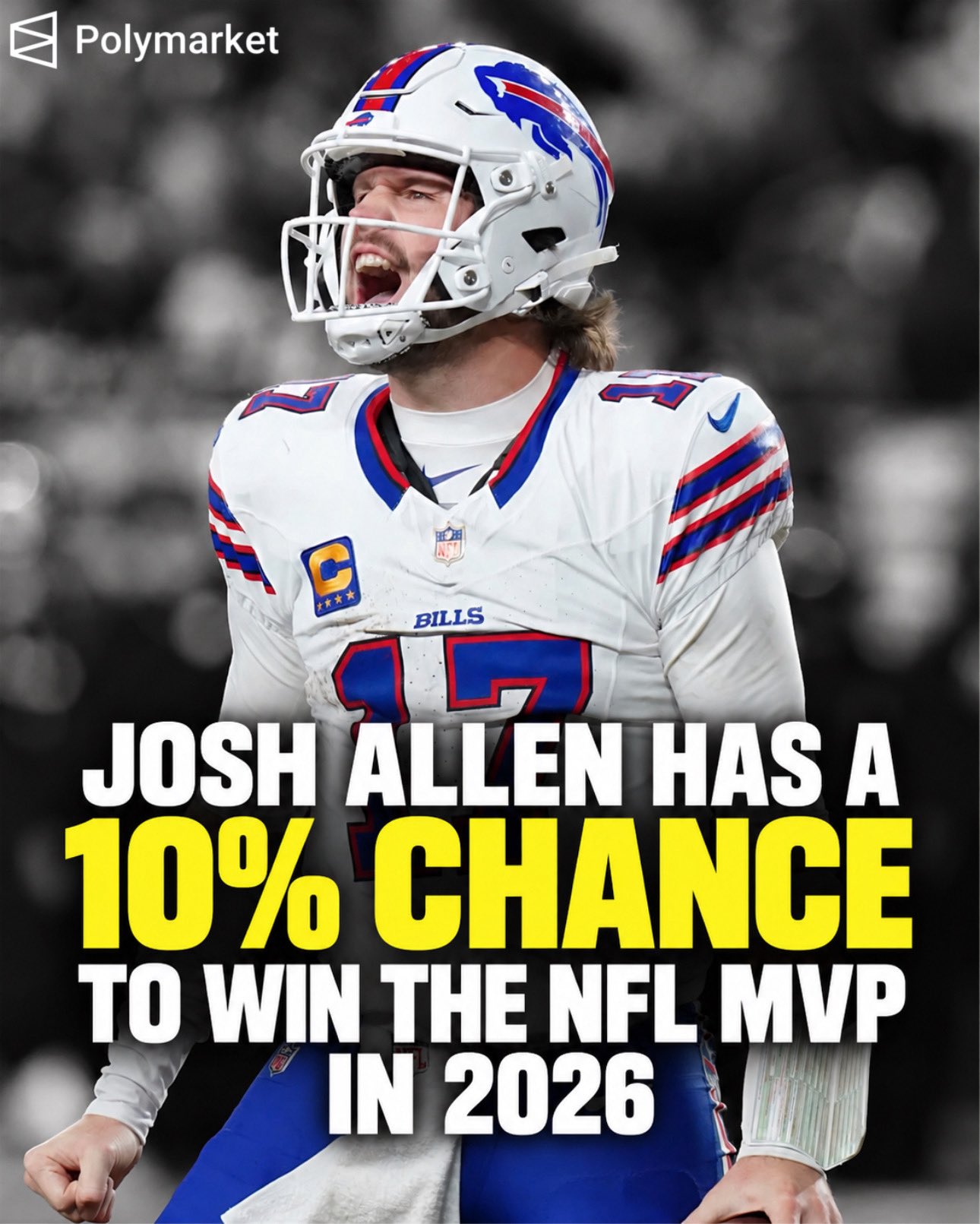 Supercomputer Projects Josh Allen as 2026 MVP Favorite