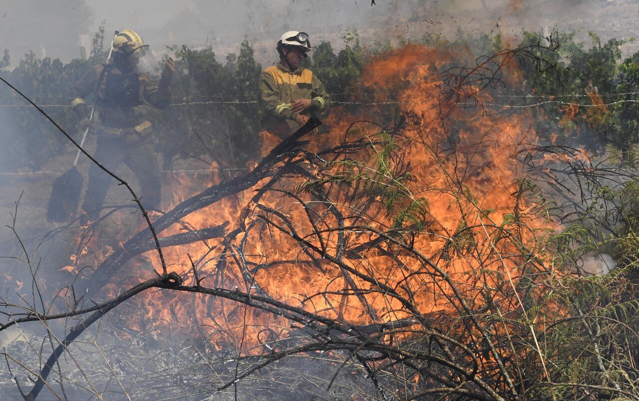 Un incendio forestal en Valencia arrasa 690 hectáreas y moviliza a doscientos efectivos
