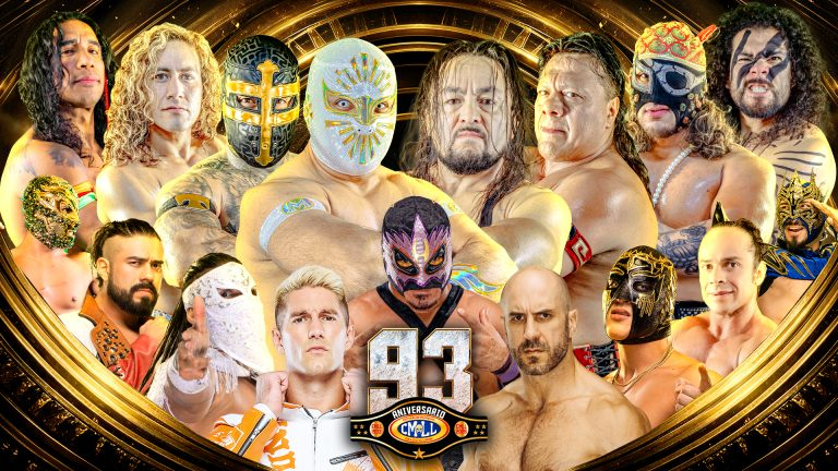 CMLL 93rd Anniversary Puts Three Masks at Stake